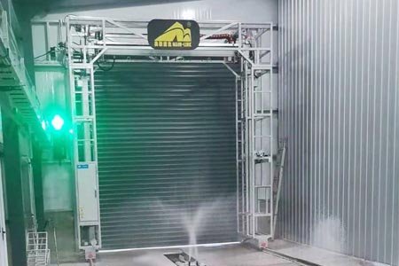 美聯(lián)車(chē)輛洗消中心在新希望六和建成